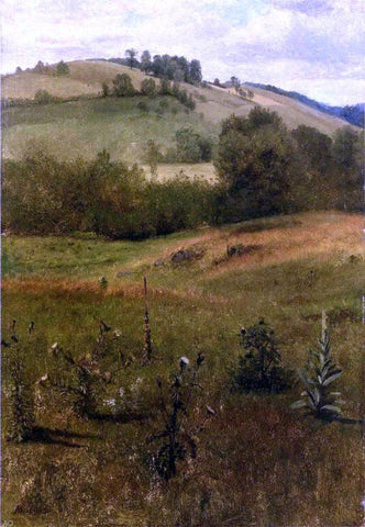  Albert Bierstadt Green Mountains, Vermont - Hand Painted Oil Painting