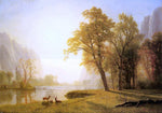  Albert Bierstadt Kings River Canyon, California - Hand Painted Oil Painting