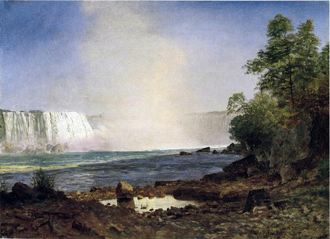  Albert Bierstadt Niagara Falls - Hand Painted Oil Painting