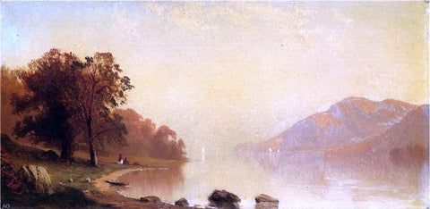  Alfred Thompson Bricher Lake George - Hand Painted Oil Painting