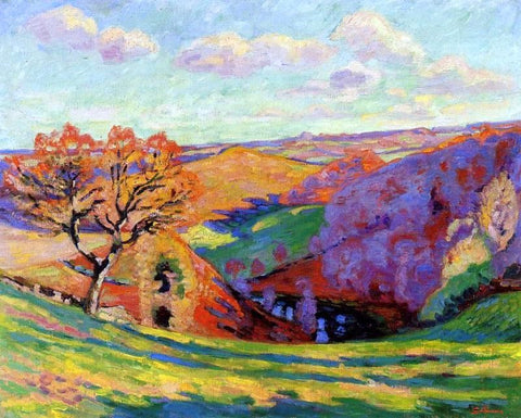  Armand Guillaumin The Creuse at Crozant - Hand Painted Oil Painting