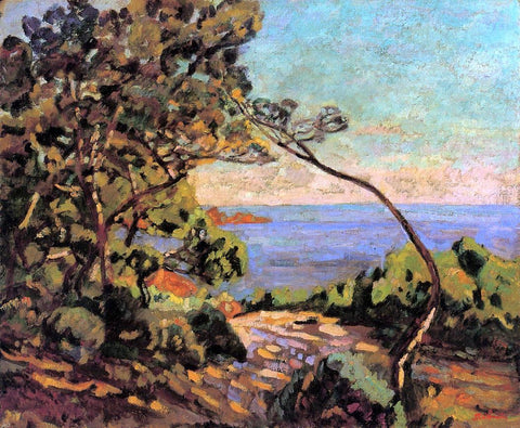  Armand Guillaumin The Sea at Pointe de la Perriere, Saint-Palais - Hand Painted Oil Painting