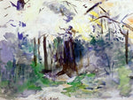  Berthe Morisot Autumn in the Bois de Boulogne - Hand Painted Oil Painting