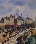  Camille Pissarro Le Pont-Neuf - Hand Painted Oil Painting