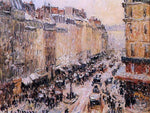  Camille Pissarro Rue Saint-Lazar under Snow - Hand Painted Oil Painting