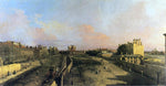  Canaletto London: Whitehall and the Privy Garden looking North - Hand Painted Oil Painting
