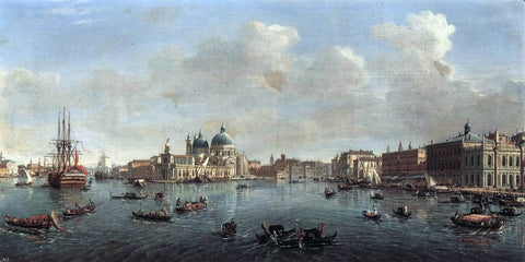  Caspar Andriaans Van Wittel Bacino di San Marco - Hand Painted Oil Painting