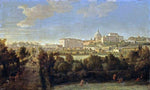  Caspar Andriaans Van Wittel Rome: View of St Peter's and the Vatican Seen from Prati Di Castello - Hand Painted Oil Painting