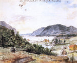  Charles Willson Peale View of West Point from the Side of the Mountain - Hand Painted Oil Painting