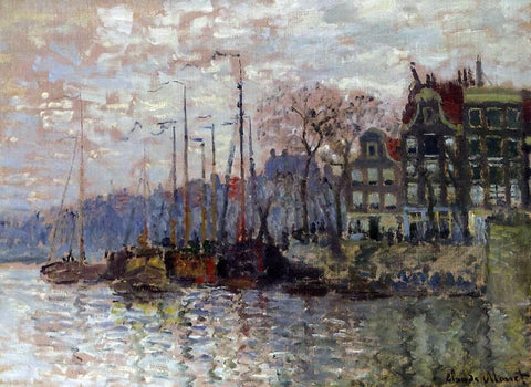  Claude Oscar Monet Amsterdam - Hand Painted Oil Painting