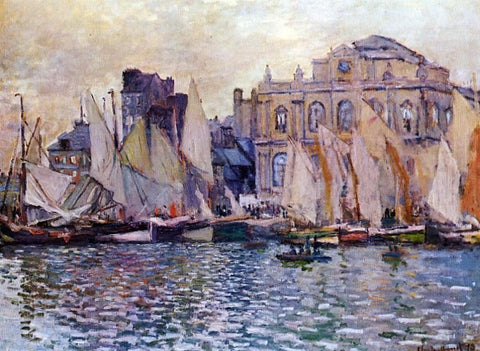  Claude Oscar Monet Le Havre Museum - Hand Painted Oil Painting
