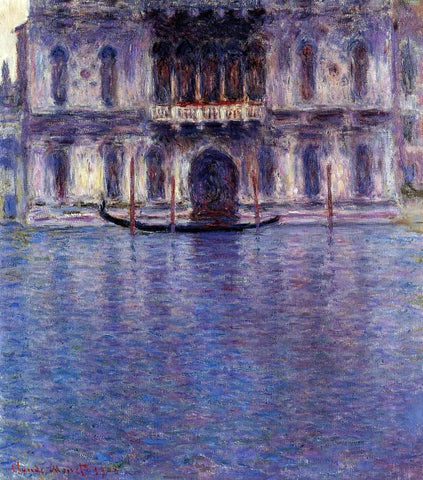  Claude Oscar Monet Palazzo Contarini - Hand Painted Oil Painting
