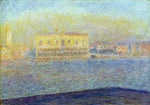  Claude Oscar Monet Venice, The Doges' Palace Seen from San Giorgio Maggiore - Hand Painted Oil Painting