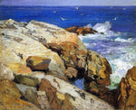  Edward Potthast A Maine Coast - Hand Painted Oil Painting