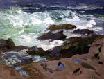  Edward Potthast Wild Surf, Ogunquit, Maine - Hand Painted Oil Painting