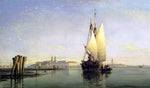  Edward William Cooke On the Lagoon of Venice - Hand Painted Oil Painting
