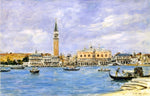  Eugene-Louis Boudin Venice, the Campanile, the Ducal Palace and the Piazzetta, View from San Giorgio - Hand Painted Oil Painting