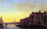  Felix Ziem Grand Canal, Venice - Hand Painted Oil Painting