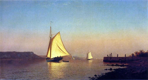  Francis A Silva October on the Hudson - Hand Painted Oil Painting
