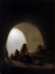  Francisco Jose de Goya Y Lucientes Prison Interior - Hand Painted Oil Painting
