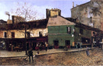  Frank Myers Boggs Street Scene in Paris - Hand Painted Oil Painting