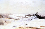  Frederic Edwin Church The Hudson Valley in Winter from Olana - Hand Painted Oil Painting