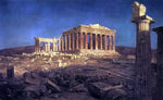  Frederic Edwin Church The Parthenon - Hand Painted Oil Painting