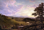  Frederic Edwin Church View near Stockbridge, Mass. - Hand Painted Oil Painting