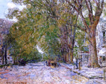  Frederick Childe Hassam Elms, East Hampton, New York - Hand Painted Oil Painting