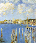  Frederick Childe Hassam Gloucester Inner Harbor - Hand Painted Oil Painting