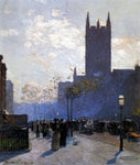  Frederick Childe Hassam Lower Fifth Avenue - Hand Painted Oil Painting