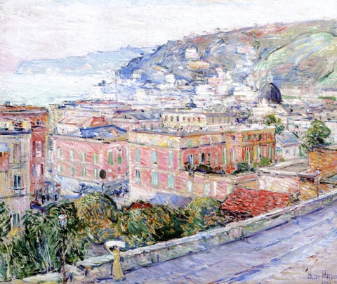  Frederick Childe Hassam Naples - Hand Painted Oil Painting