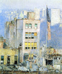  Frederick Childe Hassam The Flag, Fifth Avenue - Hand Painted Oil Painting