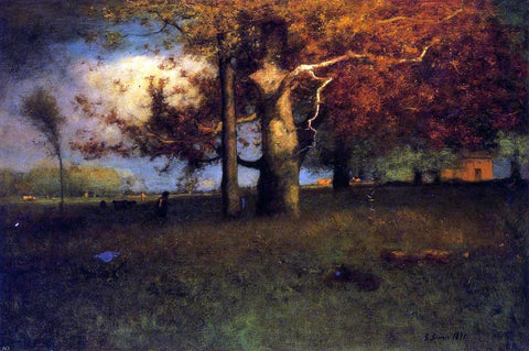 George Inness Early Autumn, Montclair - Hand Painted Oil Painting