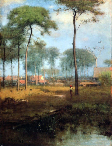  George Inness Early Morning, Tarpon Springs - Hand Painted Oil Painting