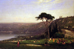  George Inness Lake Albano - Hand Painted Oil Painting