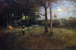  George Inness Moonlight, Tarpon Springs, Florida - Hand Painted Oil Painting