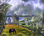  George Wesley Bellows Old Orchard, Newport, Rhode Island - Hand Painted Oil Painting