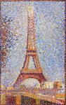  Georges Seurat The Eiffel Tower - Hand Painted Oil Painting