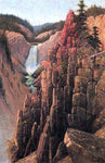  Grafton T Brown Lower Falls, Yosemite - Hand Painted Oil Painting