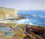  Guy Orlando Rose Laguna Rocks, Low Tide - Hand Painted Oil Painting