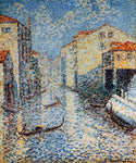 Henri Edmond Cross A Venetian Canal - Hand Painted Oil Painting