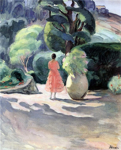  Henri Lebasque The Alley of Jars at Pradet - Hand Painted Oil Painting