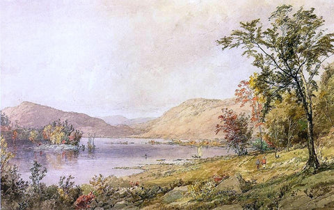  Jasper Francis Cropsey Greenwood Lake, New Jersey - Hand Painted Oil Painting