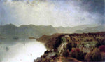  John Frederick Kensett View from Cozzens Hotel near West Point - Hand Painted Oil Painting