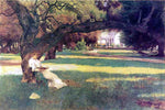  John Herberg Partington The Haven's Estate, Piedmont, California - Hand Painted Oil Painting