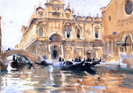  John Singer Sargent Rio dei Mendicanti - Hand Painted Oil Painting