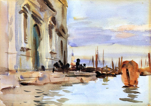  John Singer Sargent Spirito Santo, Saattera (also known as Venice, Zattere) - Hand Painted Oil Painting