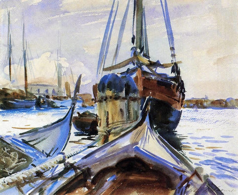  John Singer Sargent Venice - Hand Painted Oil Painting