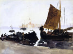  John Singer Sargent Venice, Sailing Boat - Hand Painted Oil Painting
